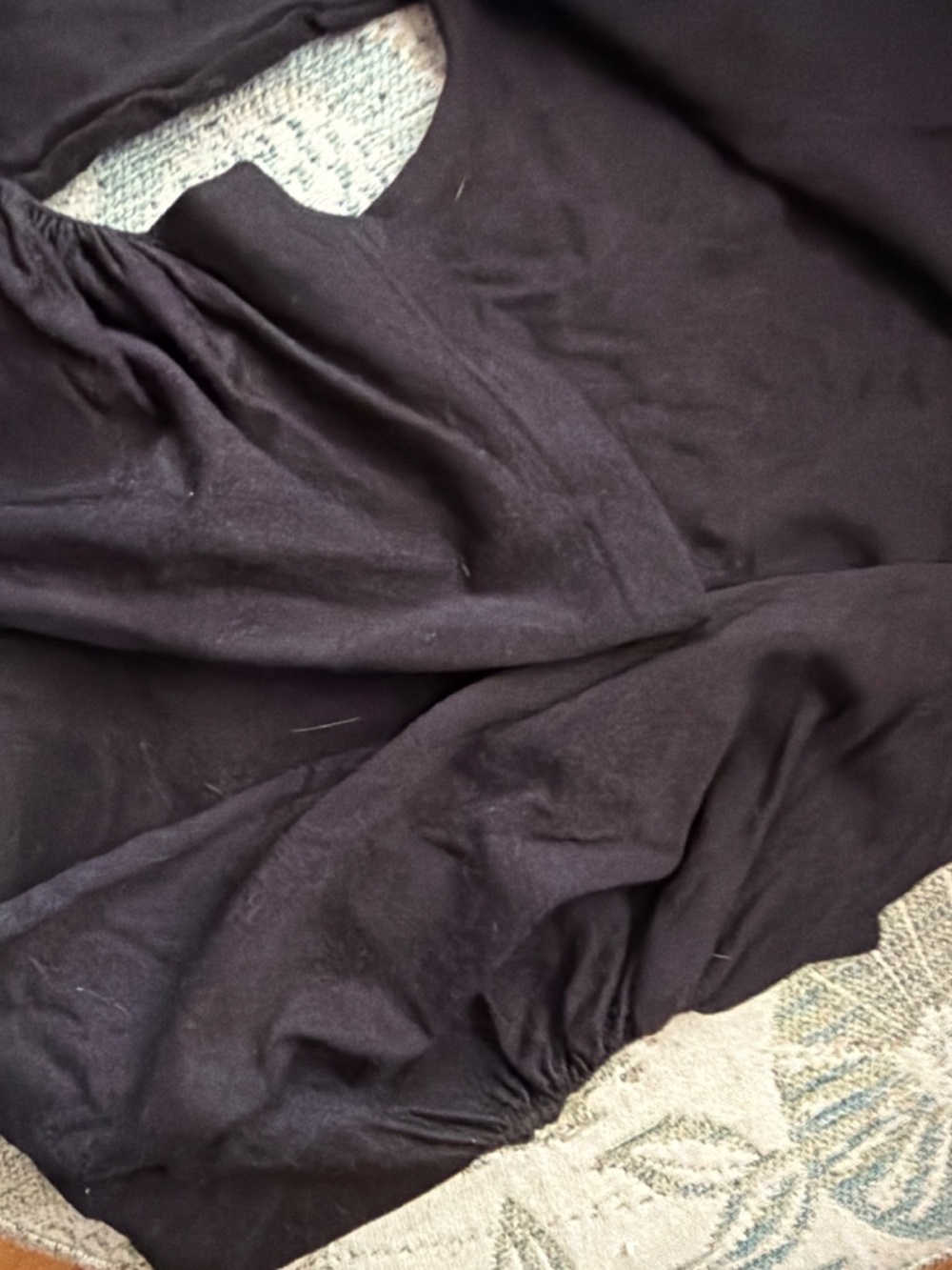 Le Chateau cropped black tights - size L/XL - Picture 4 of 7